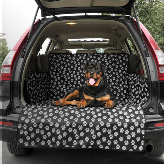 PAW PRINT PET CAR SEAT COVER