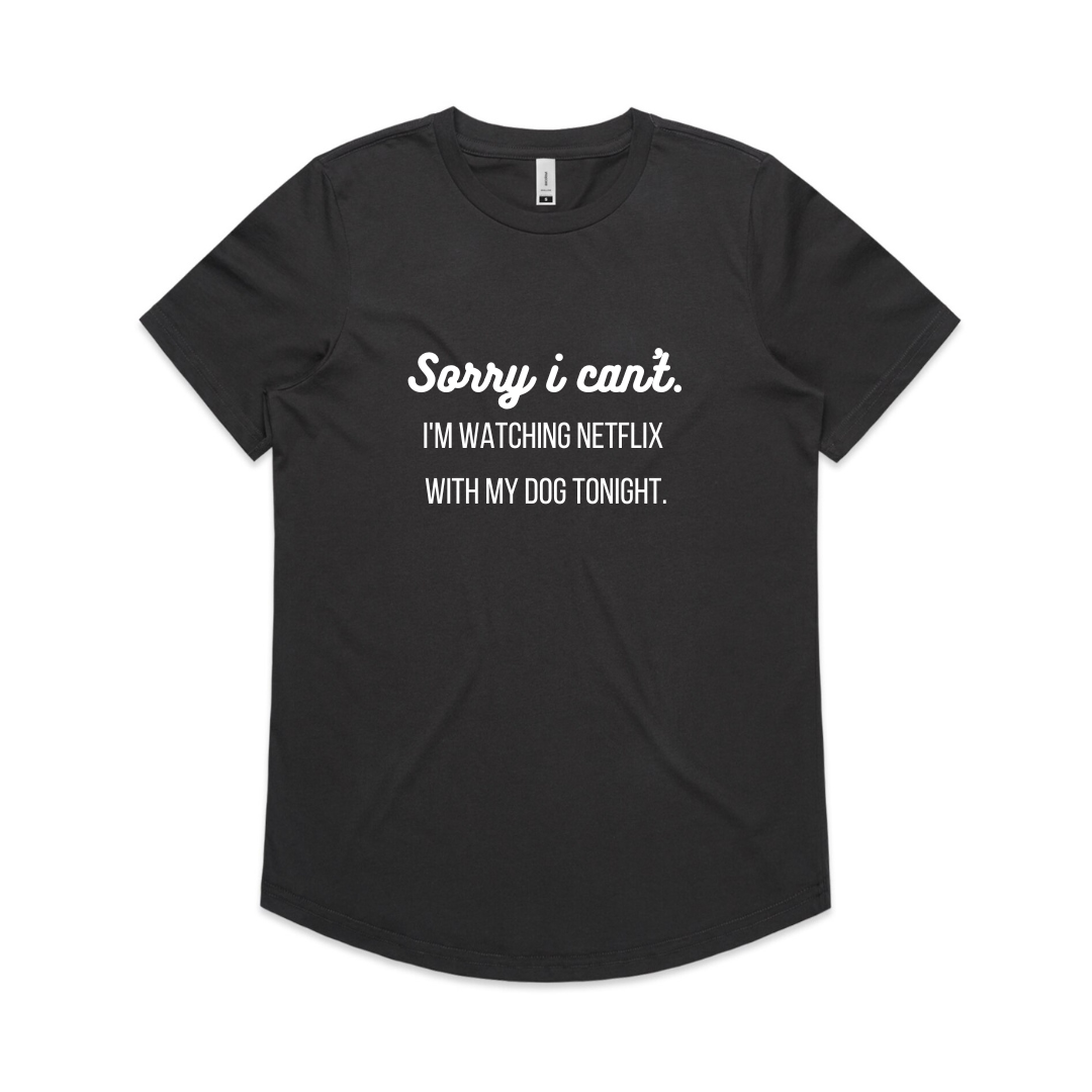 Womens Netflix Dog Shirt