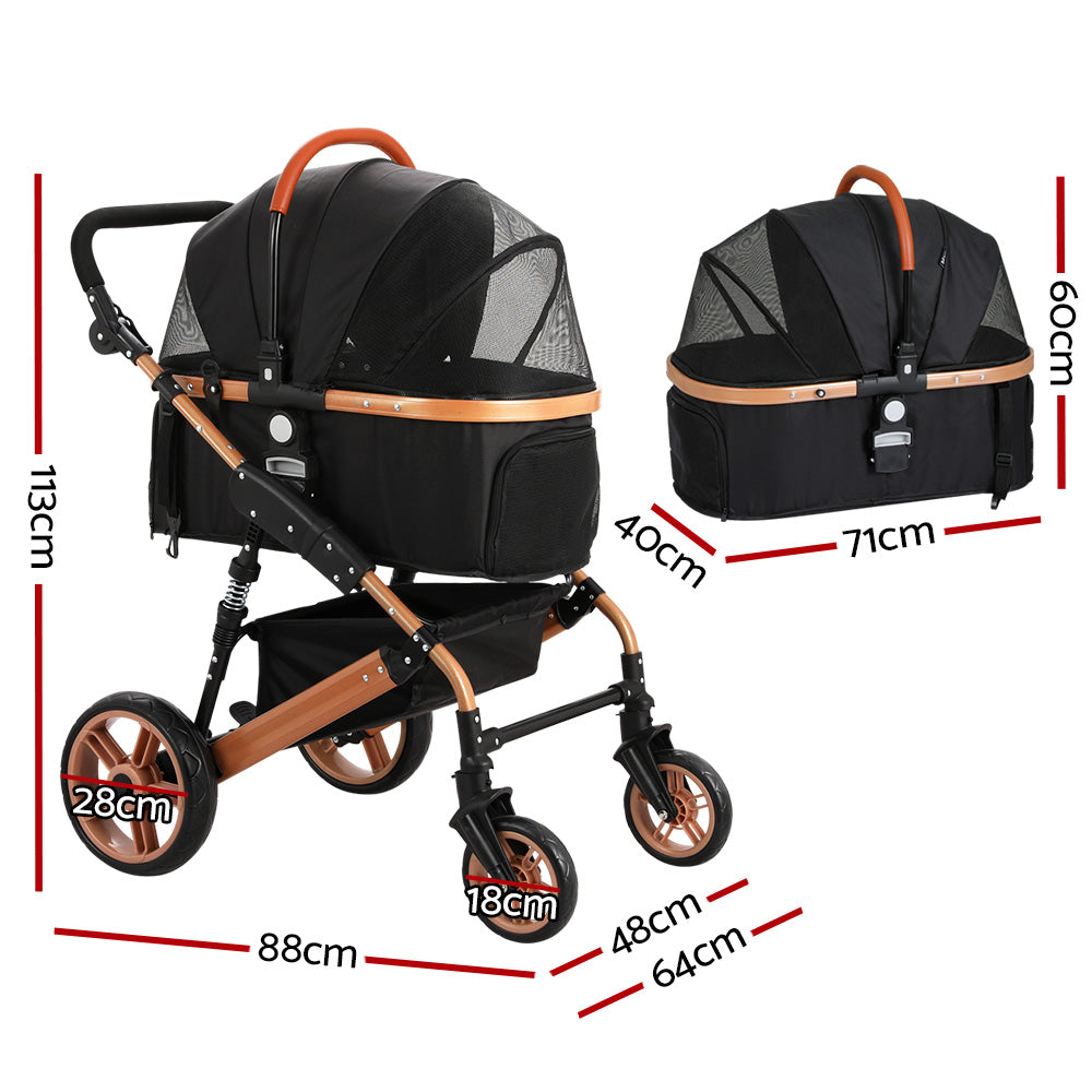 Ultimate 3 in 1 Pet Stroller