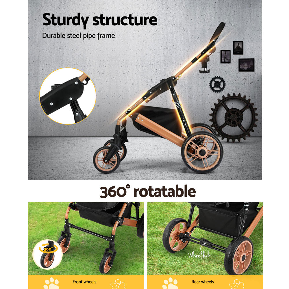 Ultimate 3 in 1 Pet Stroller