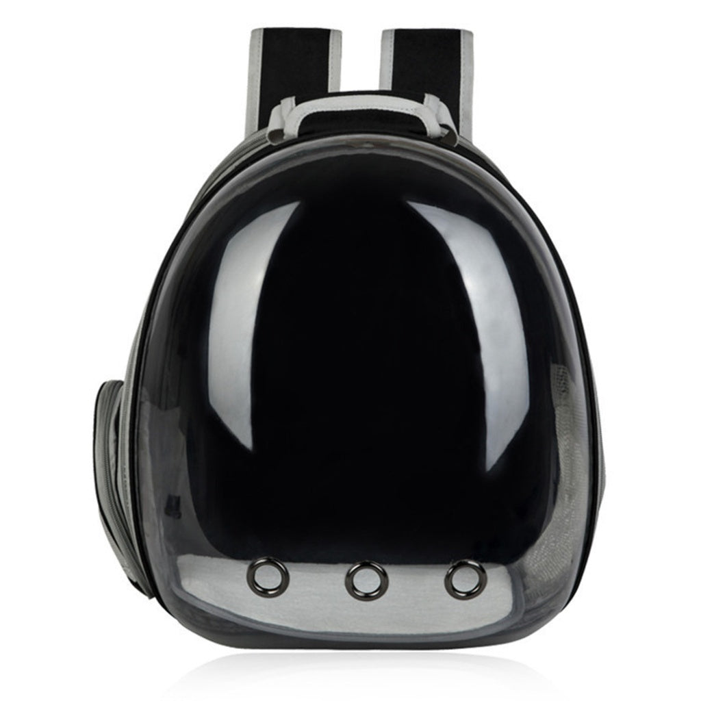 Space Capsule Pet Backpack (Black)