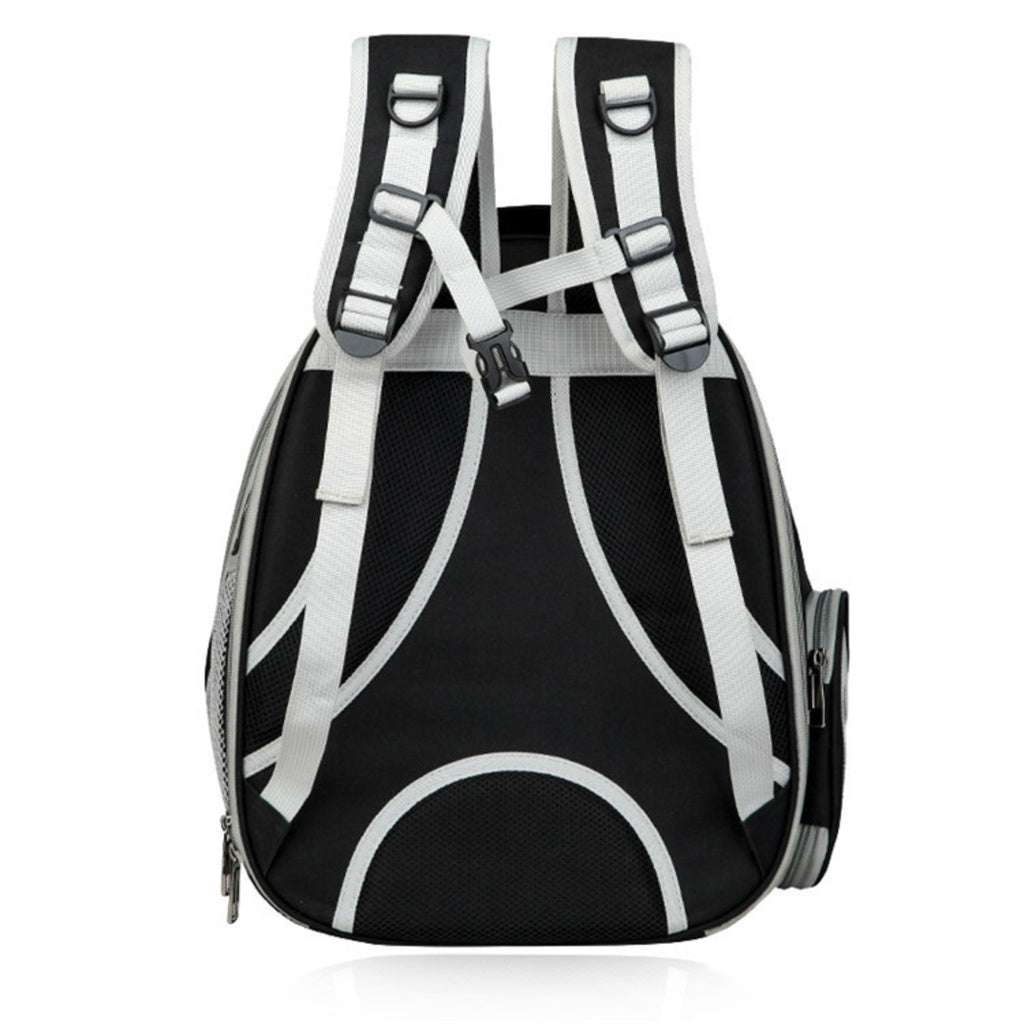 Space Capsule Pet Backpack (Black)