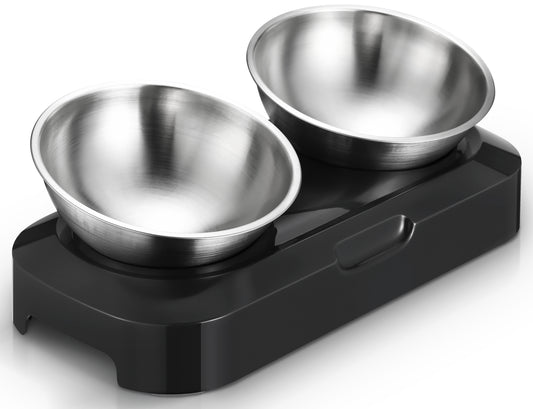 Stainless Steel Double Pet Feeding Bowl
