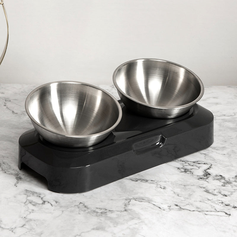 Stainless Steel Double Pet Feeding Bowl
