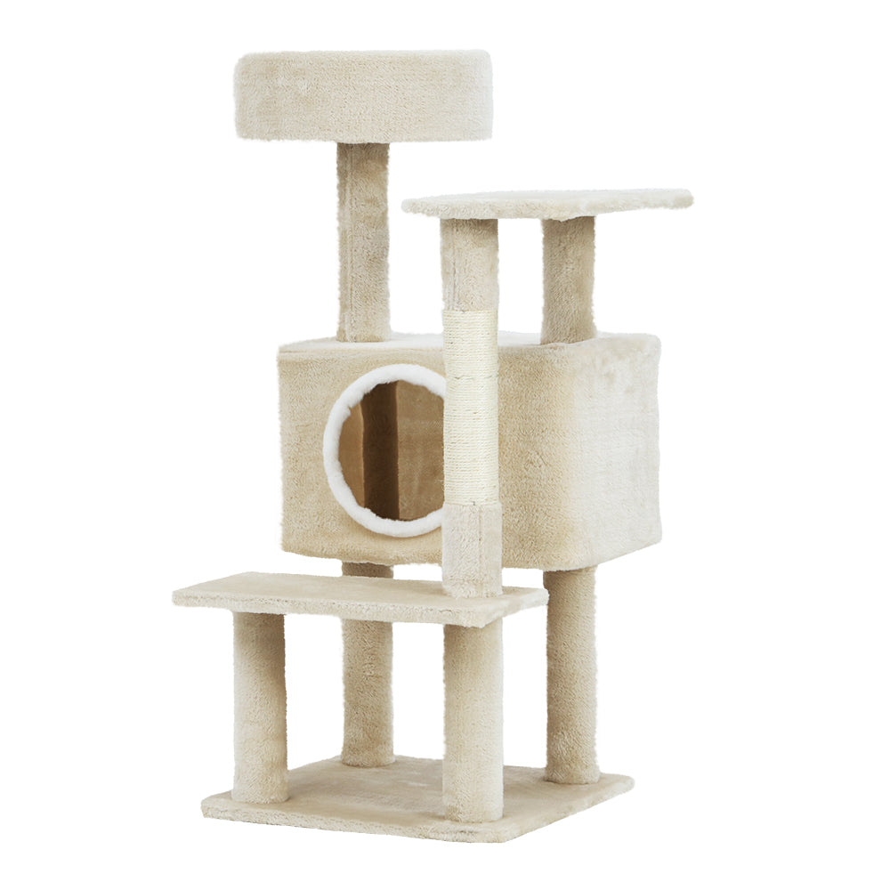 Cubby Cat Tree (90cm Beige)