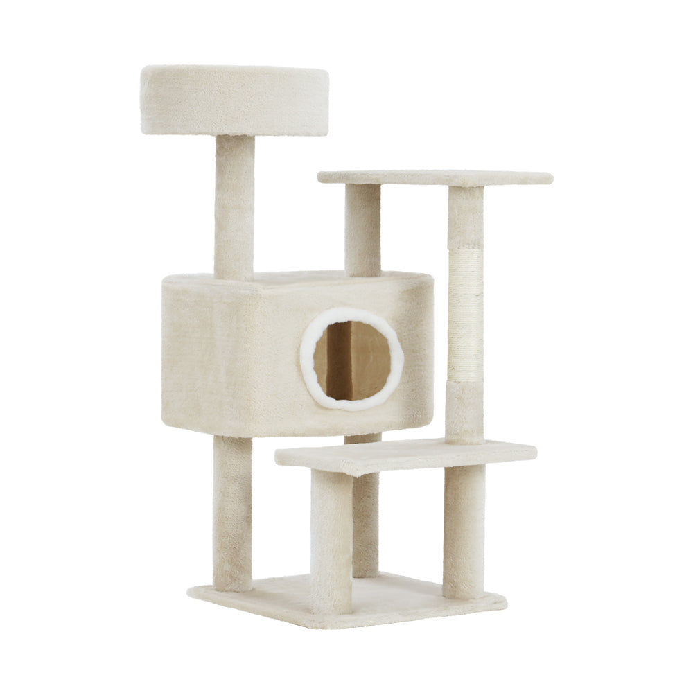 Cubby Cat Tree (90cm Beige)