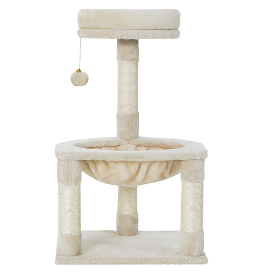 Beige Cat Tree 69cm