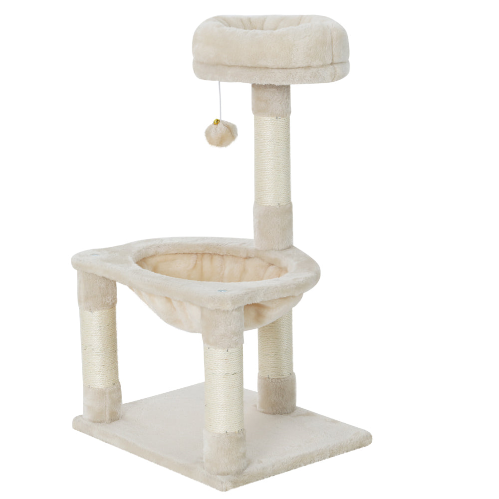 Beige Cat Tree 69cm