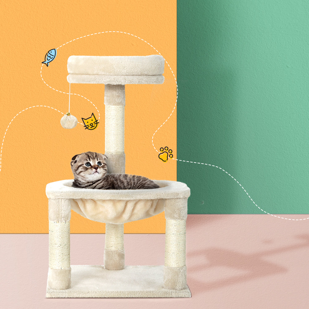 Beige Cat Tree 69cm