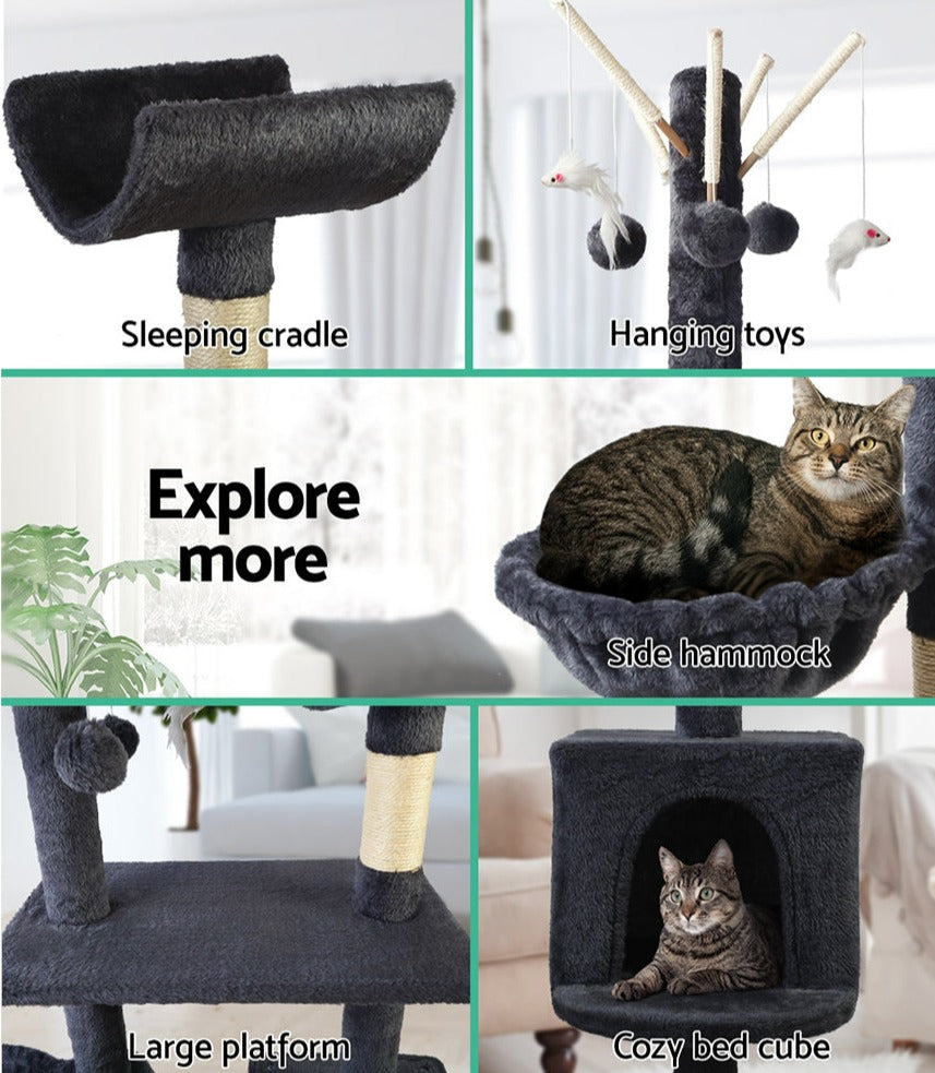 Cat Tree Tower 140cm