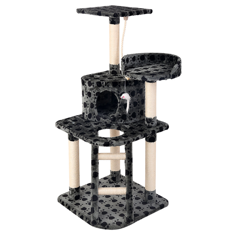 Paw Print Cat Tree (120cm)