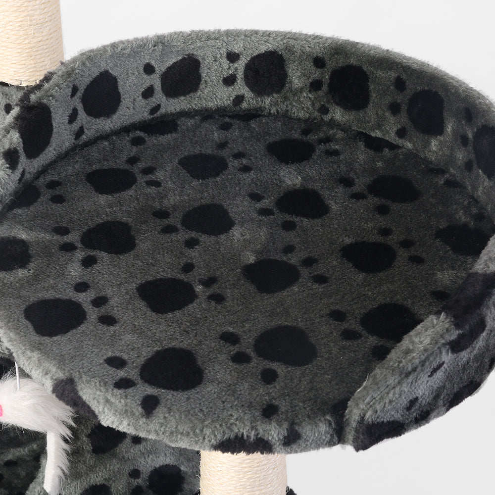 Paw Print Cat Tree (120cm)