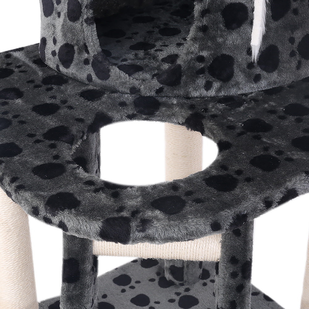 Paw Print Cat Tree (120cm)