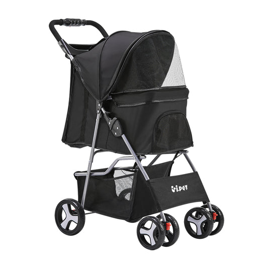 3 in 1 Convertible Pet Stroller (Black)