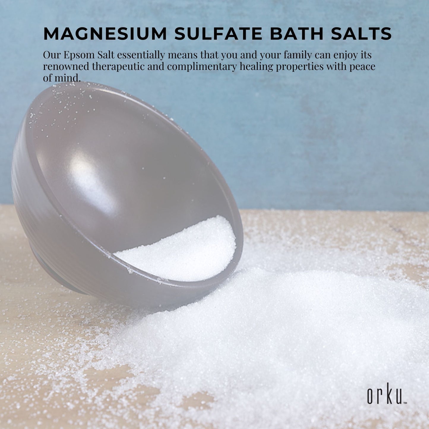 Pharmaceutical Grade Magnesium Sulphate Epsom Salts 400g