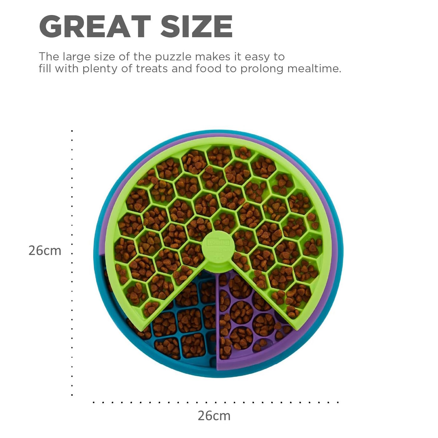 2 in 1 TREAT PUZZLE & SLOW FEEDER