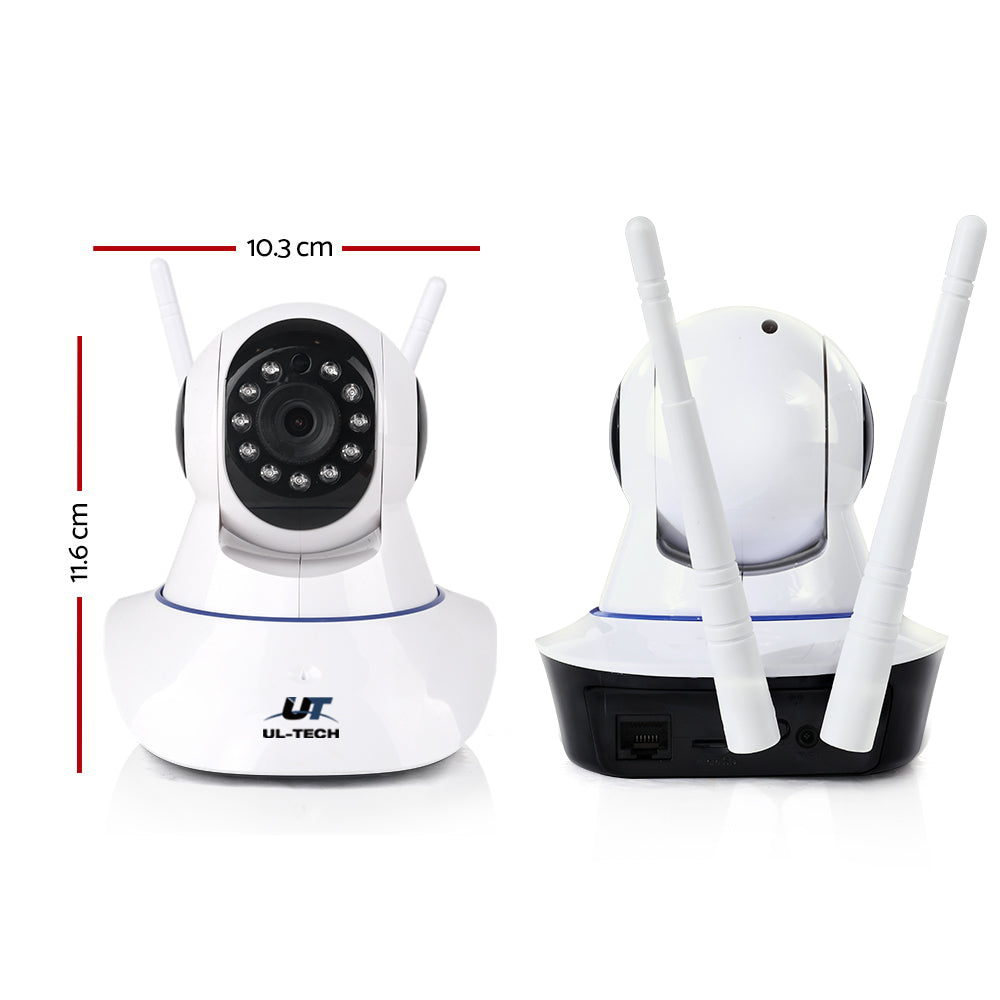 Wireless Surveillance Cameras (Set of 2 - White)