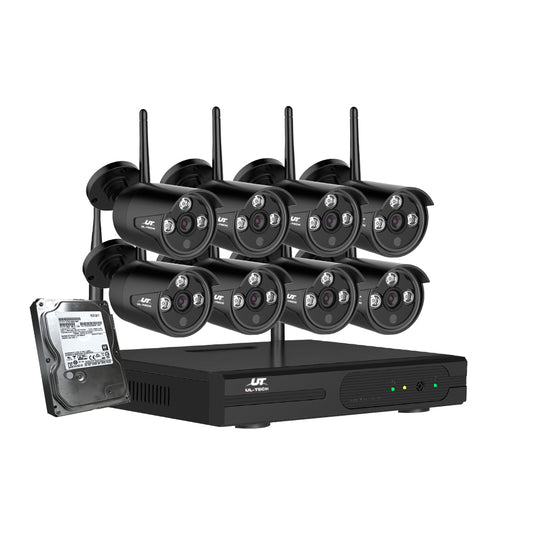 Wireless CCTV Security System (Set of 8)