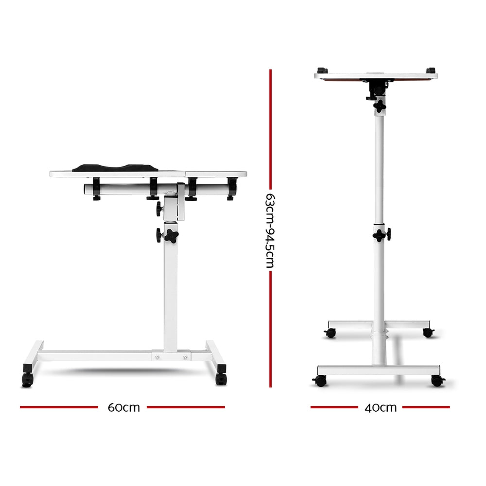 Standing Laptop Desk (white)