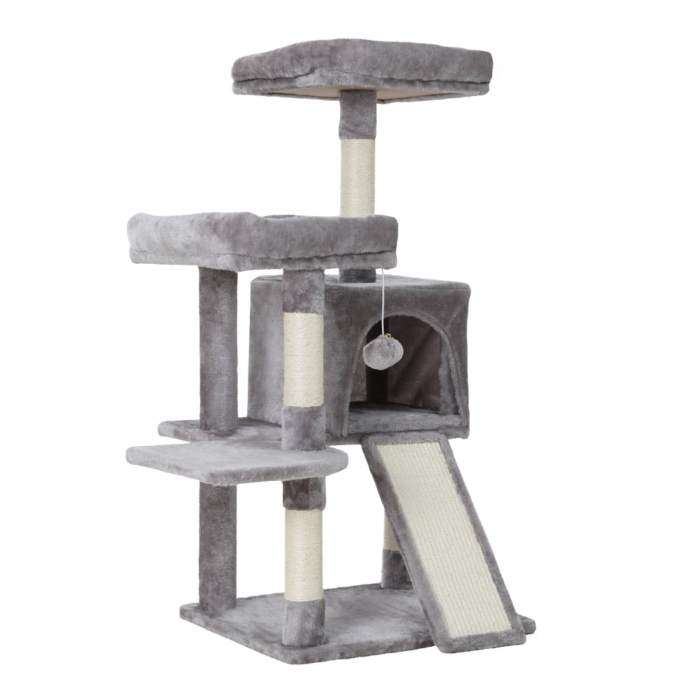 Cat Tree Tower (Grey) 103cm