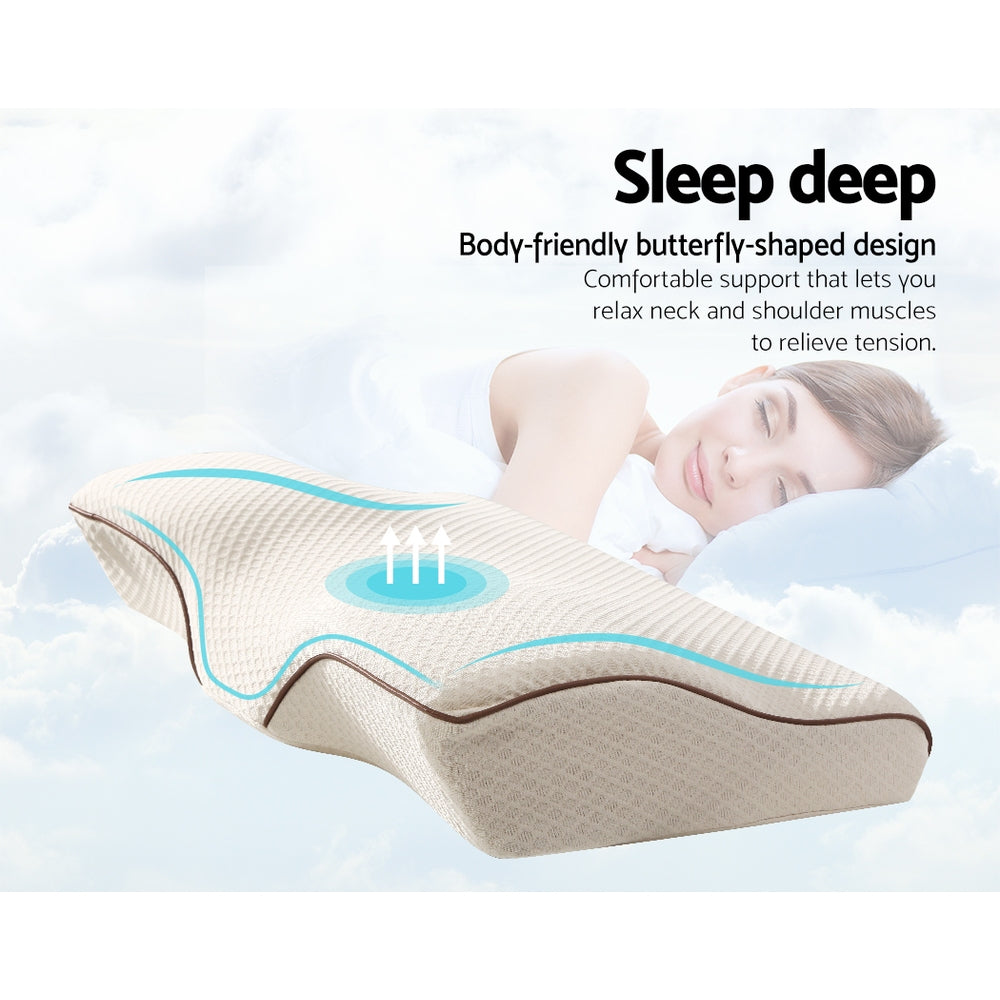 Contoured Memory Foam Pillow