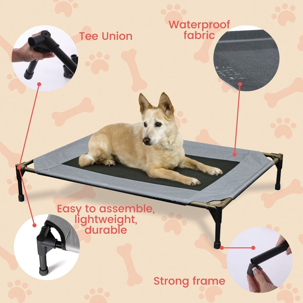 Camping Pet Bed XL (Black)