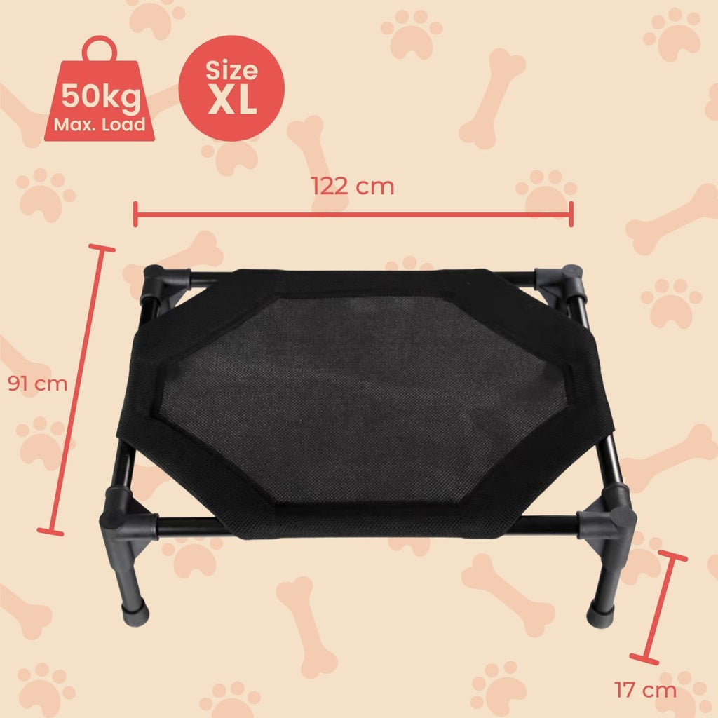 Camping Pet Bed XL (Black)