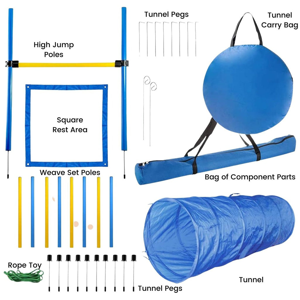 Dog Agility Equipment Set