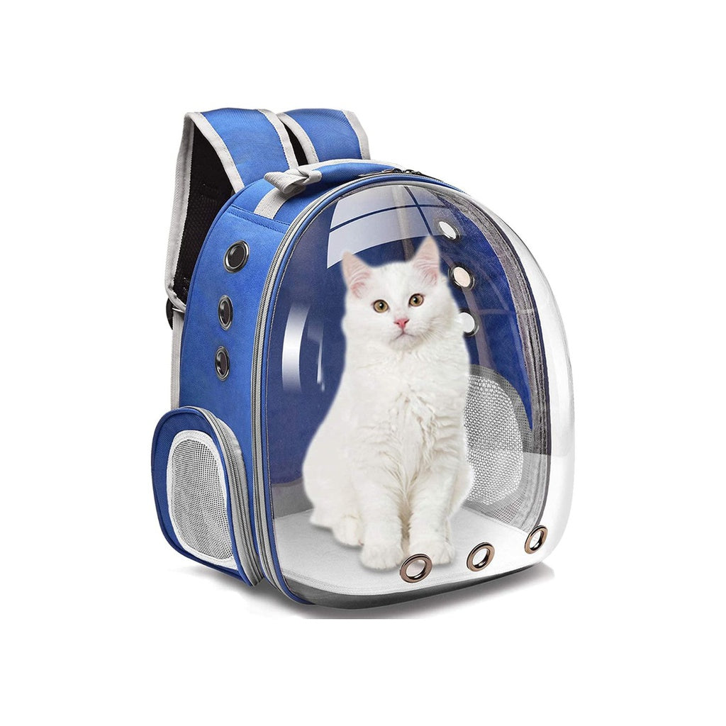 Space Capsule Pet Backpack (Blue)