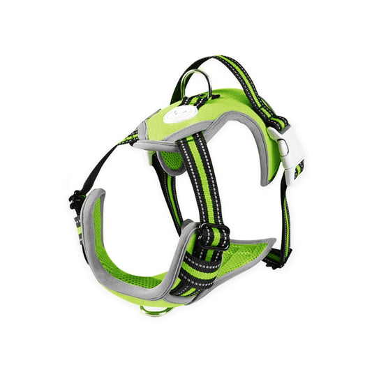 XL Green Dog Harness | XL Pet Harness Green | I Love Dogs & Fitness