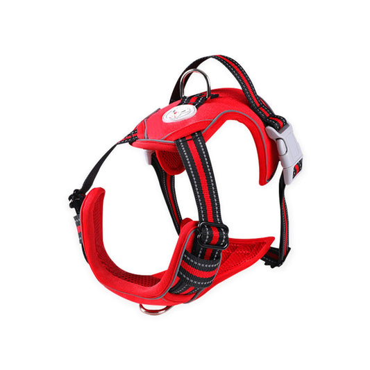 XL Red Dog Harness | XL Red Adventure Dog | I Love Dogs & Fitness