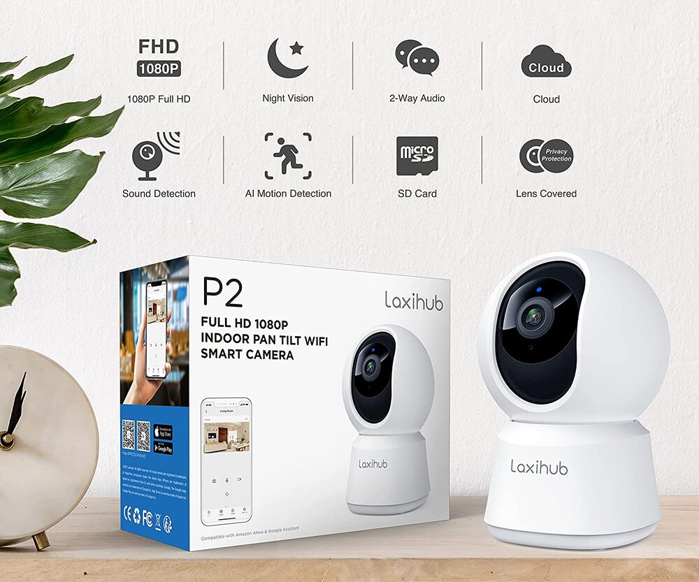 Indoor Home Security Camera (2 way audio)