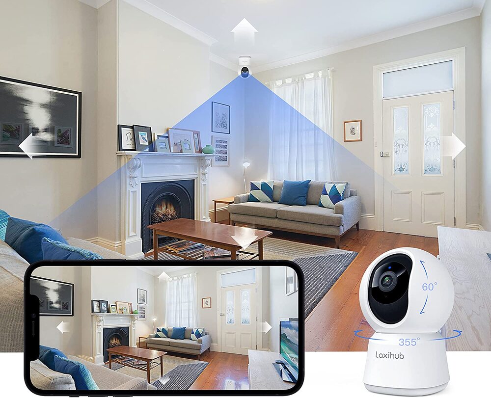 Indoor Home Security Camera (2 way audio)