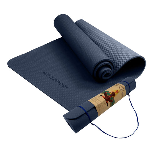 Eco-Friendly Yoga/Pilates Mat (Navy Blue)