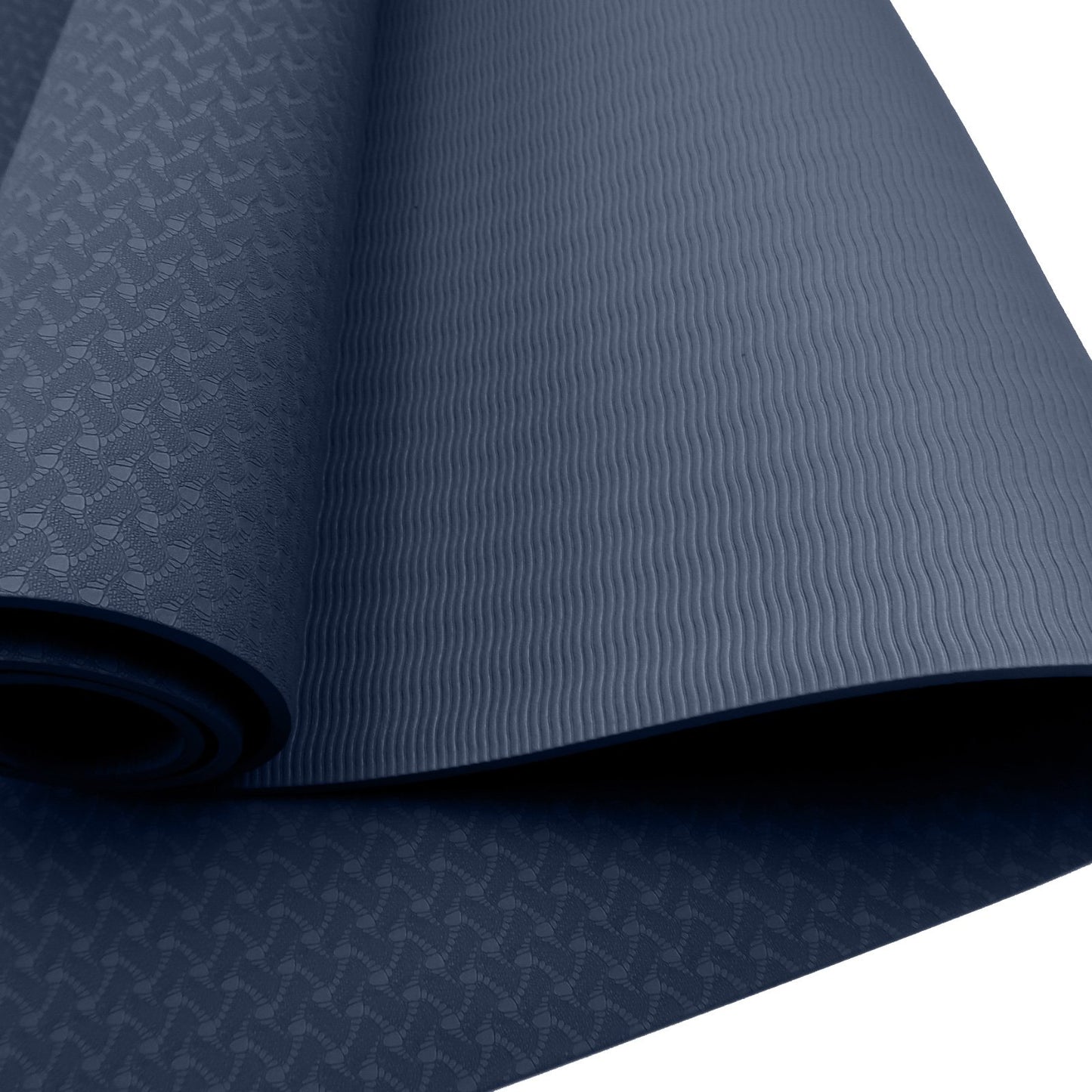 Eco-Friendly Yoga/Pilates Mat (Navy Blue)