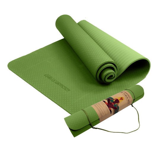 Eco-friendly Yoga/Pilates Mat (Olive Green)