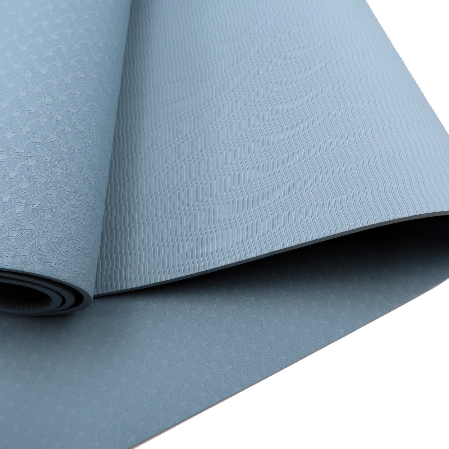 Eco-Friendly Yoga/Pilates Mat (Sky Blue)